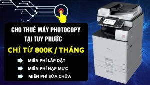 cho thuê máy photocopy tại huyện tuy phước