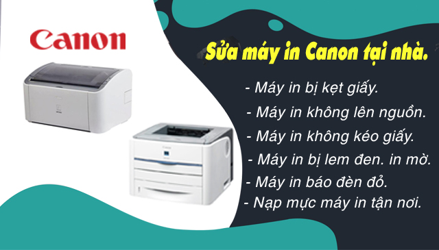 sửa máy in canon tại quy nhơn