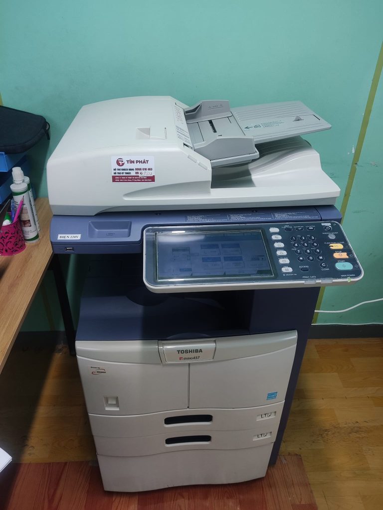 lắp máy photocopy toshiba 507 tại quy nhơn