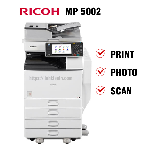 cho thuê máy photocopy Ricoh mp 5002 tại quy nhơn giá rẻ