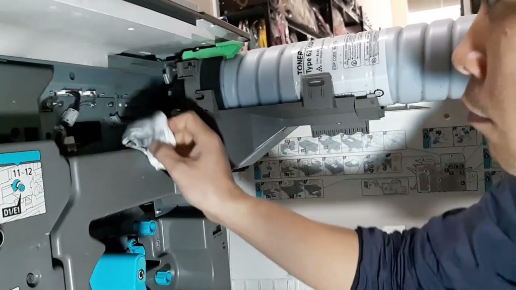 nạp mực máy photocopy toshiba 857 tại quy nhơn